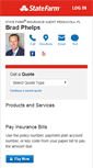 Mobile Screenshot of bradphelpsinsurance.com